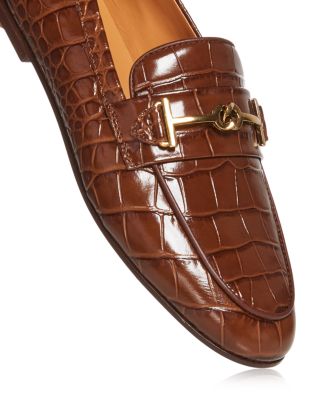 Women's Kate Croc Print Loafers - Exclusive