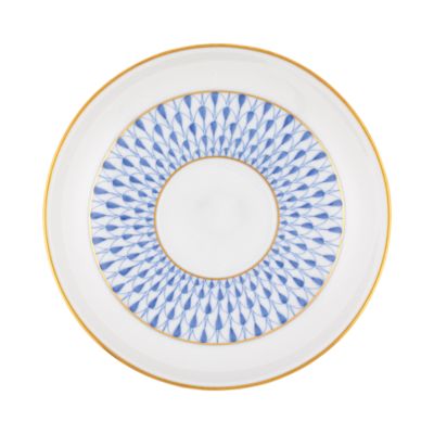 Herend - Art Deco Blue Tea Saucer