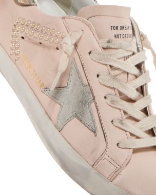 Women's Super-Star Embellished Low Top Sneakers 