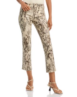 L'AGENCE - Tati High Rise Cropped Micro Bootcut Pants