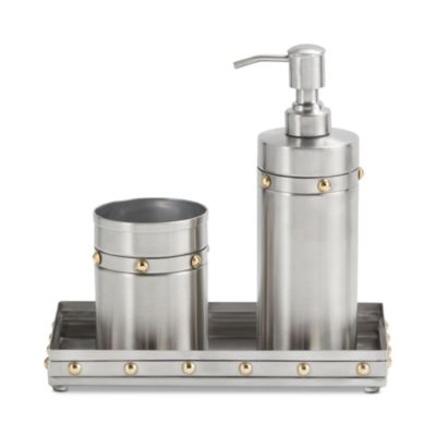 Rivets 3 Piece Bath Accessory Set