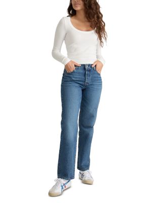 Lexi Long Sleeve Ribbed Tee