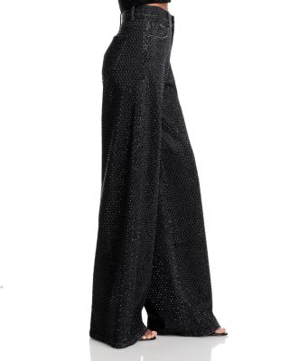 Trish Baggy Jeans in Maya Charcoal Black