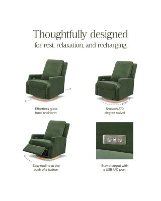 Crewe Electronic Recliner & Swivel Glider