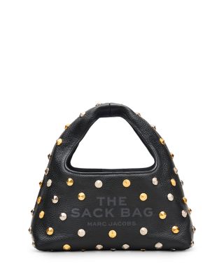 MARC JACOBS - The Glam Studs Leather Mini Sack Bag