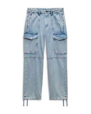 Fit 4 Cargo Jeans in Skylight Blue