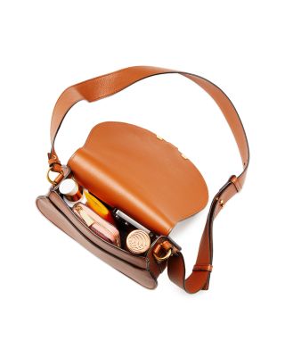 Marcie Leather Saddle Bag