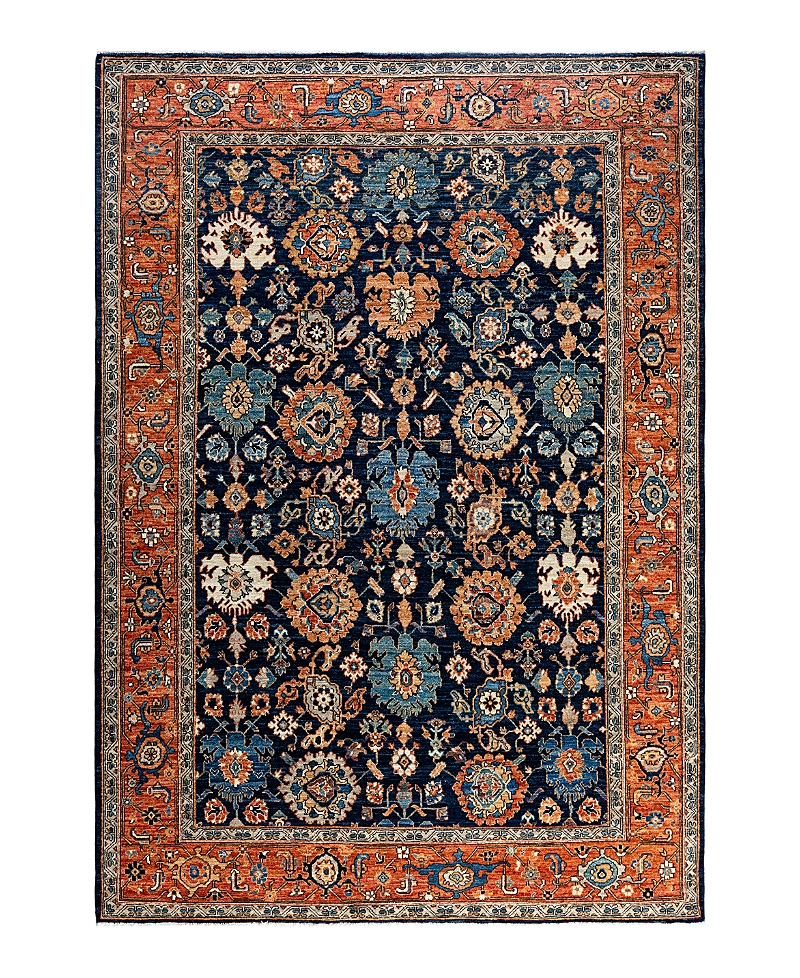 Bloomingdale's Serapi M1993 Area Rug, 6'5 X 9'1 In Blue