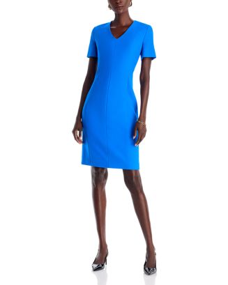 【SALE★国内発送】  Short-Sleeve Sheath Dress Allegra K Short Sleeve Sheath Dress for Women's Business