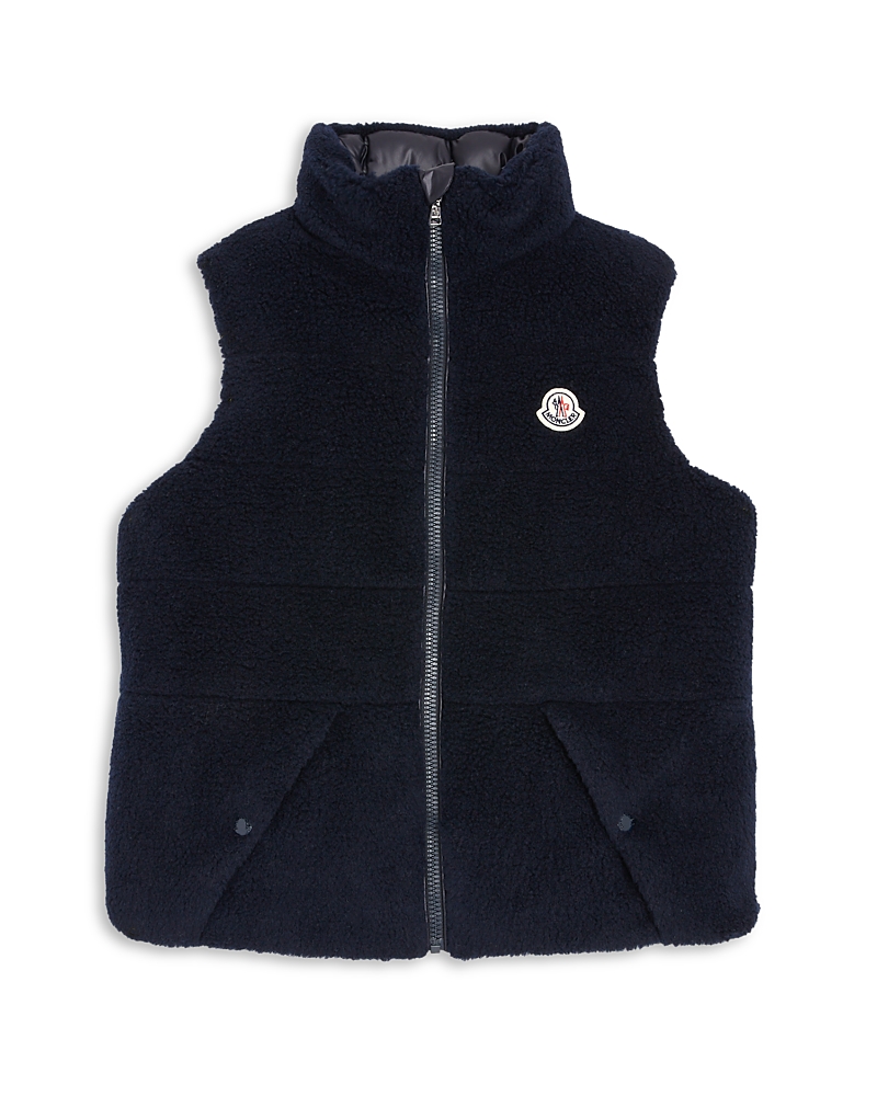 Moncler Colbricon Reversible Vest In Navy