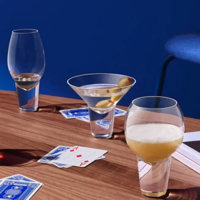 Gravity Martini Cocktail Glass, Set of 2