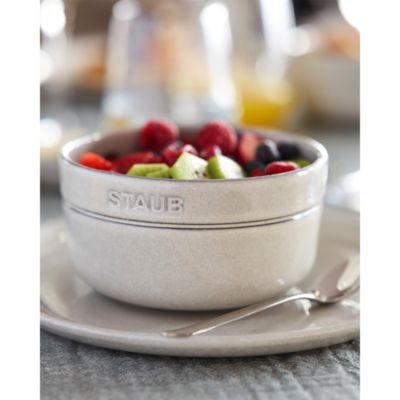 5" Cereal Bowl, White Truffle, Set of 4