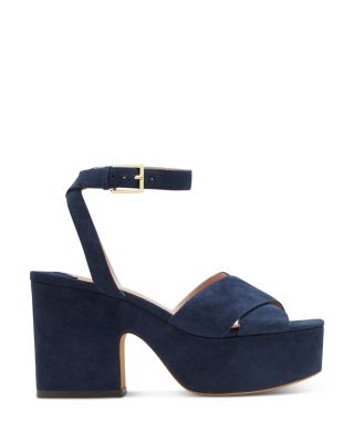 Women's Rio Crossover Strap High Heel Platform Sandals 