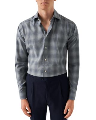 Eton - Printed Slim Fit Dress Shirt