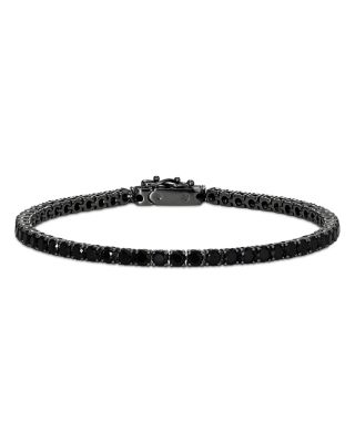 Nadri Black Cubic Zirconia Tennis Bracelet