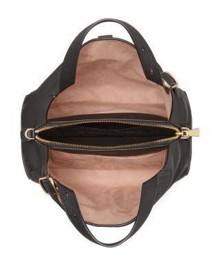 Deco Pebbled Leather Small Crossbody Tote