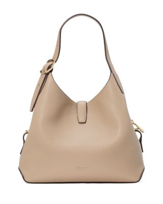 Deco Pebbled Leather Small Crossbody Tote