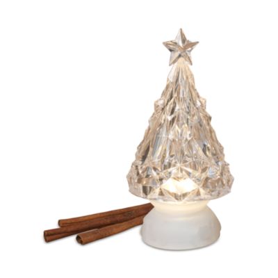 9.5" Lighted Rotating Holiday Tree