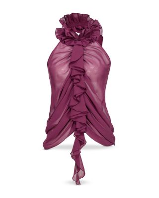 PINKO - Lille Georgette Top