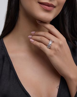 Certified Lab Grown Diamond Oval Band in 18K Yellow Gold, 5.0 tcw