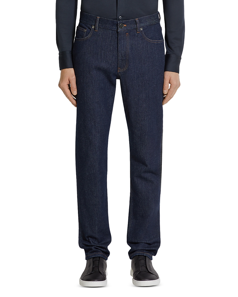 Zegna Stretch Cotton Roccia Jeans