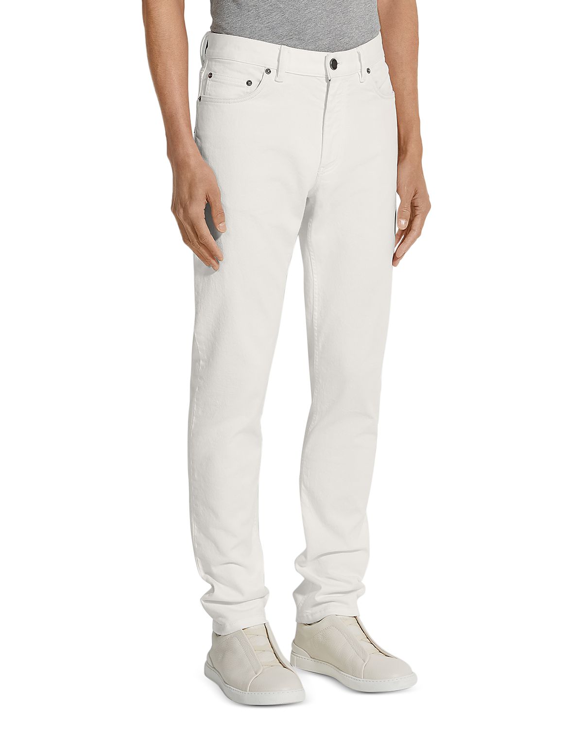 Zegna Stretch Cotton Roccia Jeans