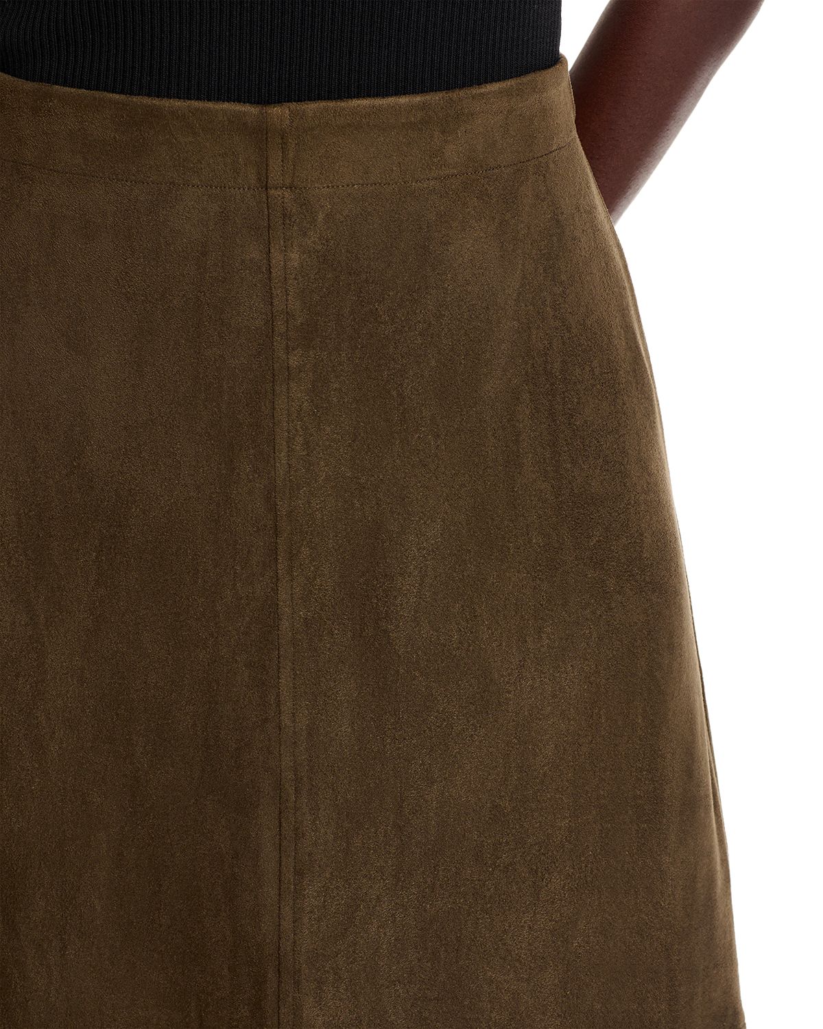 Faux Suede A Line Skirt thumbnail 5