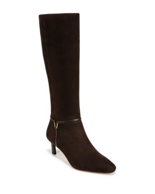 Veronica Beard - Women's Kenzie Snip Toe Mid Heel Boots