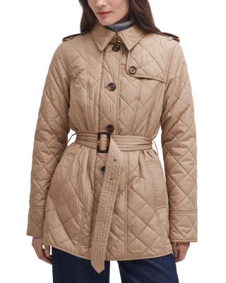 Tummel Box Quilt Trench Jacket