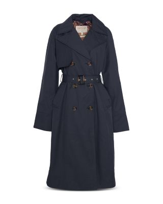 Barbour WHITLEY Trench Jacket Coat sage green size 36