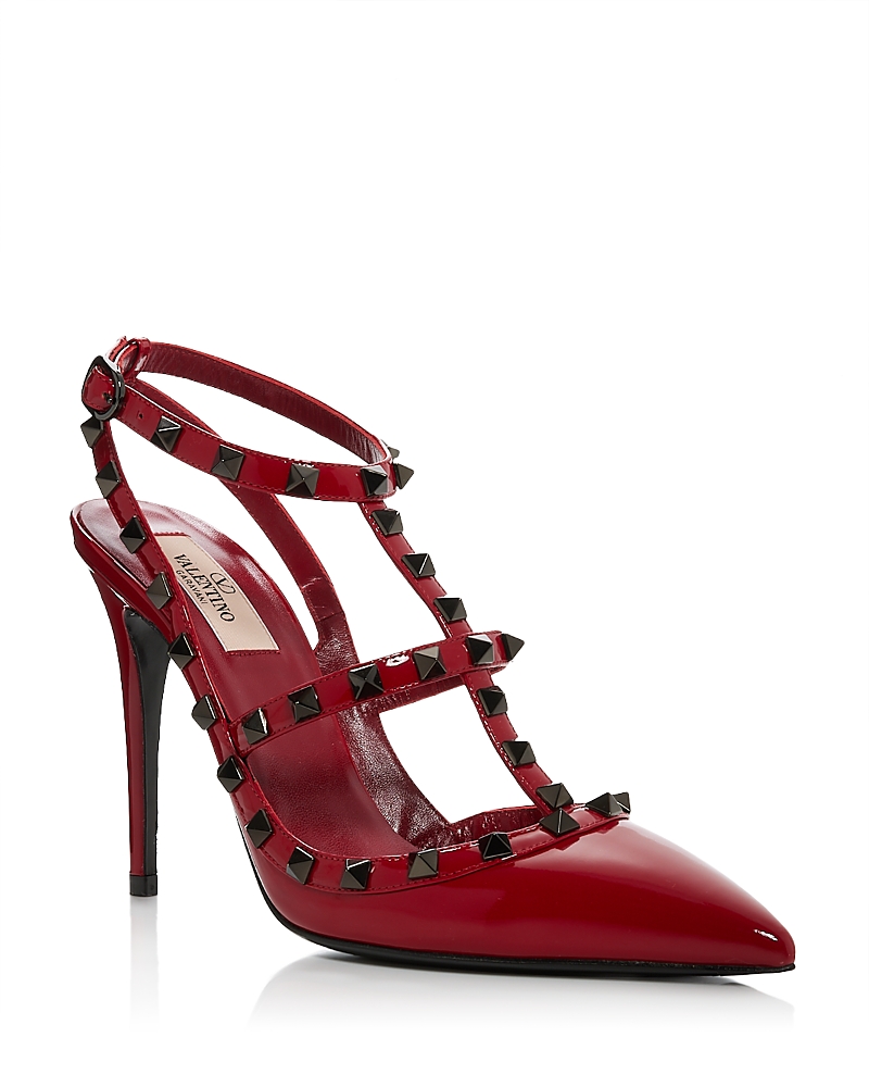 Valentino Garavani Women's Rockstud Cage Leather Pumps - Exclusive