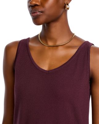V Neck Soft Knit Tank