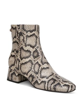 Sam Edelman - Women's Paige 2 Square Toe Printed Block Heel Ankle Booties