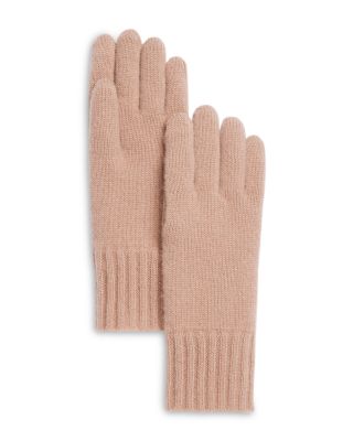 C by Bloomingdale's Cashmere - Rib Tech Gloves - Exclusive