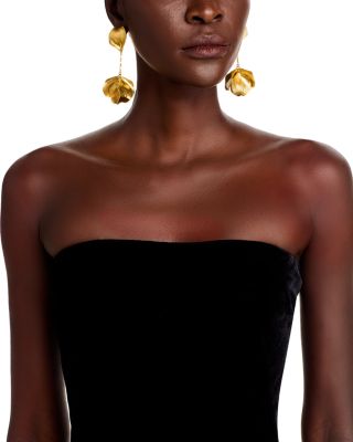 Strapless Flora Dress