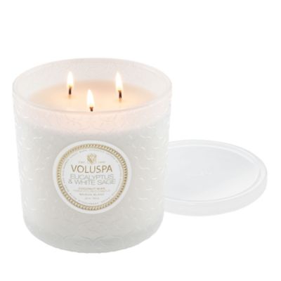 Eucalyptus & White Sage Boxed Luxe Candle 30 oz.