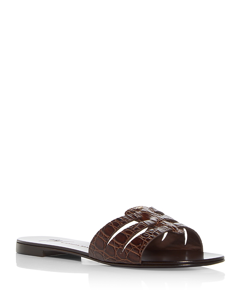 Giuseppe Zanotti Adheline Slides In Brown