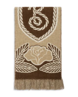 B Shield Wool & Cashmere Scarf