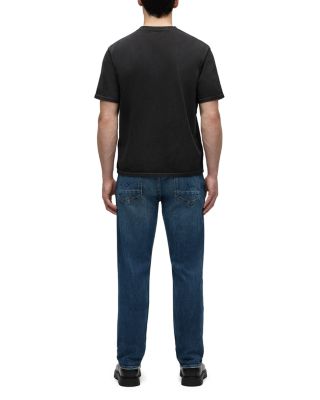Byron Relaxed Fit Slim Straight Leg Jeans in Blue Mountain