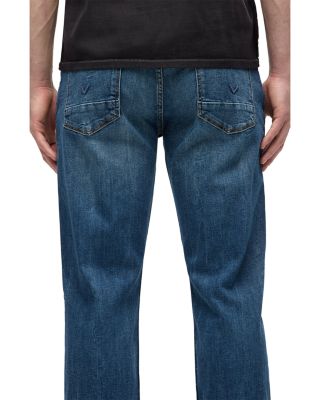 Byron Relaxed Fit Slim Straight Leg Jeans in Blue Mountain