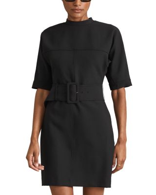 REISS - Nora Belted Sheath Dress