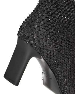 Women's Aja Pointed Toe Diamante High Heel Ankle Boots