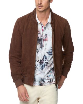 Robert Graham - Tylen Suede Bomber Jacket