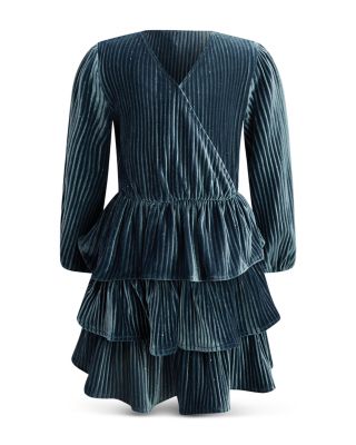 Bardot - Girls' Radiance Velour Mini Dress - Little Kid, Big Kid