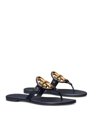 Sandals Tory Burch New Logo Tory Burch Miller Metal Double T Soft