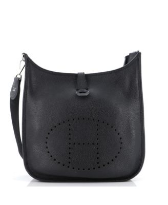 Pre-Owned Hermes Pm Evelyne Bag Gen Iii Clemence