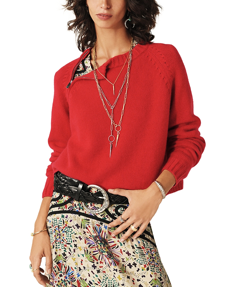 Shop Ba&sh Ba & Sh Corvy Cashmere Sweater In Red