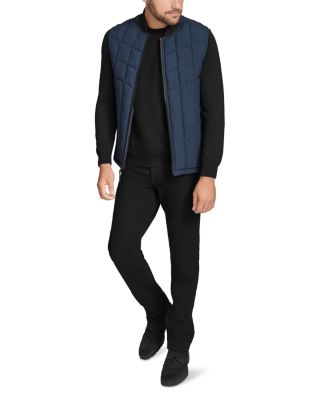 Oxley Stretch Quilted Water Resistant Full Zip Puffer Vest