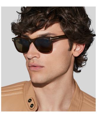 Tom Ford Kevyn Sunglasses Amazon.com: Tom Ford Kevyn Polarized Smoke Square Men main image 3