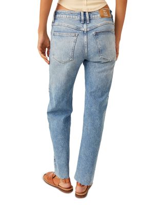 We The Free Risk Taker High Rise Straight Jeans in Mantra